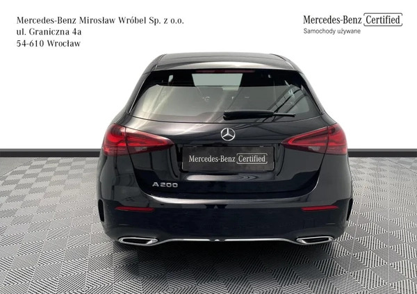 Mercedes-Benz Klasa A cena 174900 przebieg: 5750, rok produkcji 2023 z Wrocław małe 232